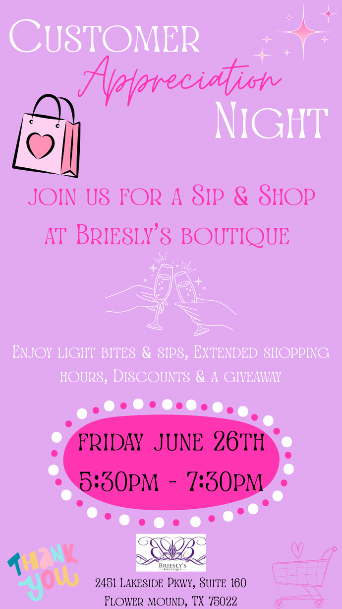 Customer Appreciation Night