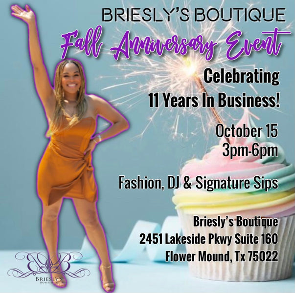 Fall Anniversary Event