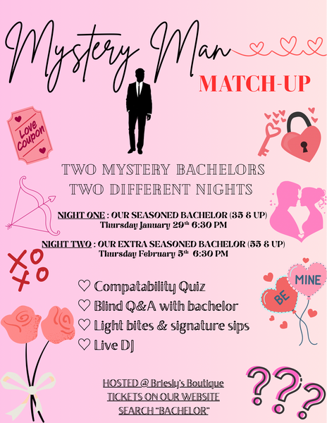 Mystery Man Match-Up Event