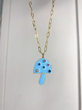 Jeweled Mushroom Necklace