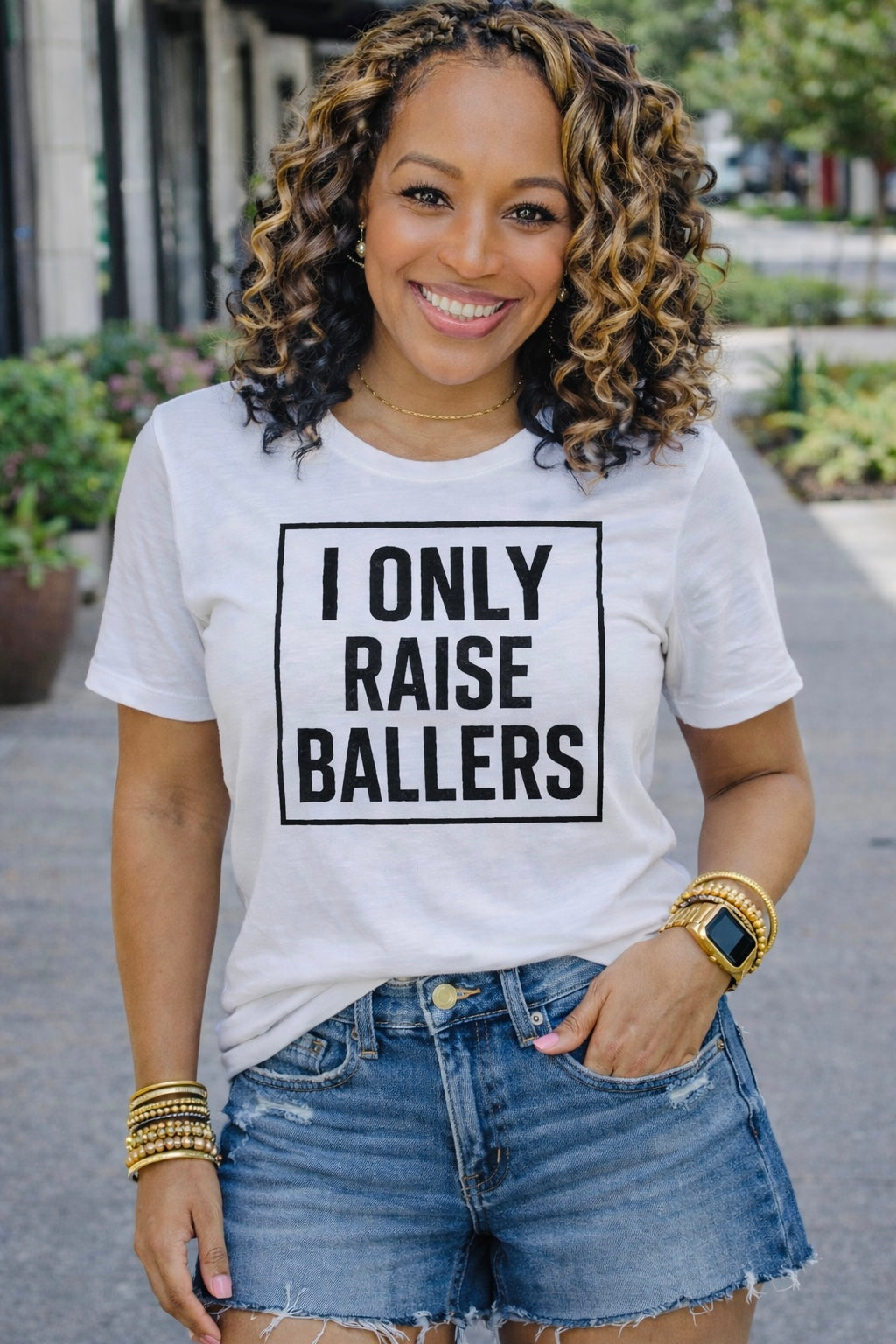 I only raise ballers tee