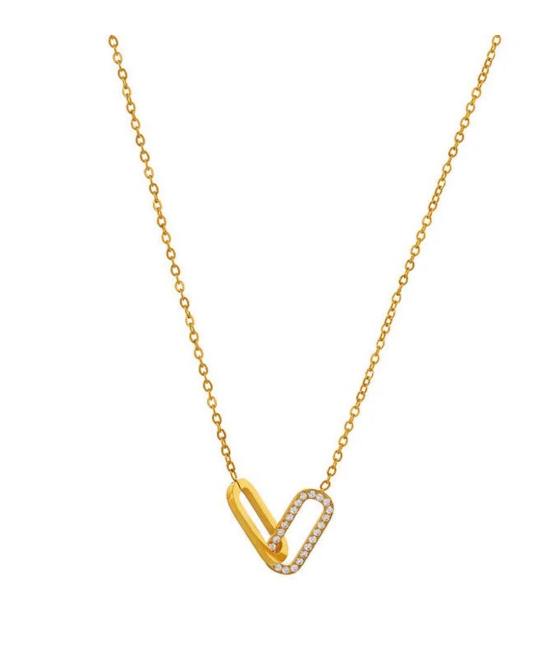 Bling Paper Clip Chain