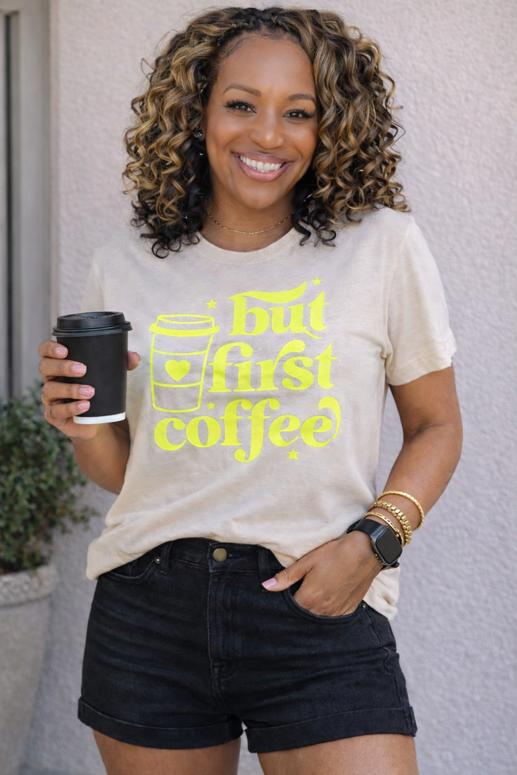 But first coffee Tee