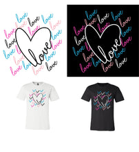 Box Of Style Love Tee